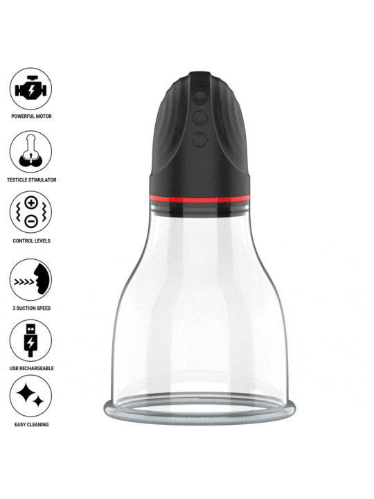 BOMBA DE SUCCIÓN TESTICULAR XPAND LITE 3 NIVELES JAMYJOB DE LA MARCA JAMYJOB