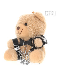 OSITO PELUCHE BDSM YOGI CON ESPOSAS Y ARNÉS DE LA MARCA FETISH SUBMISSIVE REBEL TOYS