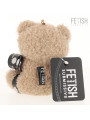 OSITO PELUCHE BDSM YOGI CON ESPOSAS Y ARNÉS DE LA MARCA FETISH SUBMISSIVE REBEL TOYS