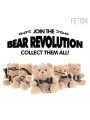 OSITO PELUCHE BDSM YOGI CON ESPOSAS Y ARNÉS DE LA MARCA FETISH SUBMISSIVE REBEL TOYS