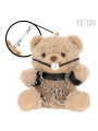 OSITO PELUCHE BDSM FOZZIE CON MORDAZA Y ARNÉS DE CUERO DE LA MARCA FETISH SUBMISSIVE REBEL TOYS