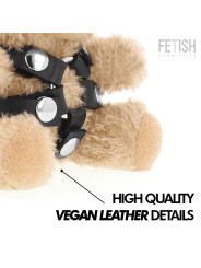 OSITO PELUCHE BDSM BONGO CON ARNÉS Y MORDACAS DE LA MARCA FETISH SUBMISSIVE REBEL TOYS