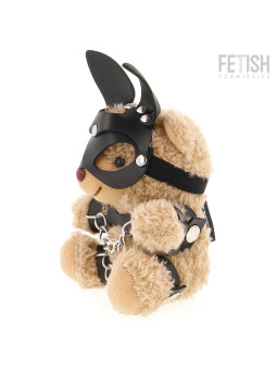 OSITO PELUCHE BDSM MISHKA CON MÁSCARA Y CADENAS DE LA MARCA FETISH SUBMISSIVE REBEL TOYS