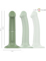 VIBRADOR BECCA CON VENTOSA 10 MODOS VERDE CONTROL REMOTO DE LA MARCA INTENSE FUN