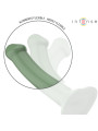 VIBRADOR BECCA CON VENTOSA 10 MODOS VERDE CONTROL REMOTO DE LA MARCA INTENSE FUN