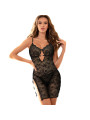 BABYDOLL DE ENCAJE NEGRO SUBBLIME TIRANTES AJUSTABLES S/M DE LA MARCA SUBBLIME BABYDOLLS
