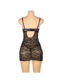 BABYDOLL DE ENCAJE NEGRO SUBBLIME TIRANTES AJUSTABLES S/M DE LA MARCA SUBBLIME BABYDOLLS