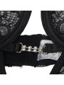 BABYDOLL DE ENCAJE NEGRO SUBBLIME TIRANTES AJUSTABLES S/M DE LA MARCA SUBBLIME BABYDOLLS