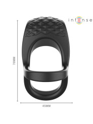 ANILLO VIBRADOR ALEX 10 MODOS NEGRO CON CONTROL REMOTO DE LA MARCA INTENSE COUPLES TOYS