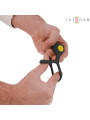 ANILLO VIBRADOR ALEX 10 MODOS NEGRO CON CONTROL REMOTO DE LA MARCA INTENSE COUPLES TOYS