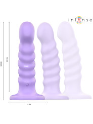 VIBRADOR BRENDA 10 VIBRACIONES CONTROL REMOTO MORADO DE LA MARCA INTENSE FUN