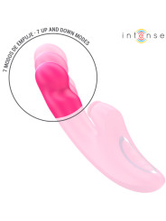 VIBRADOR 3 EN 1 EMI - 10 MODOS, SUCCIÓN Y ESTIMULACIÓN ROSA DE LA MARCA INTENSE FUN