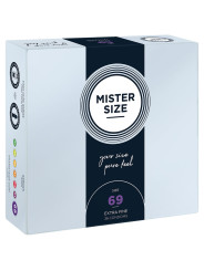 PRESERVATIVOS TALLA XXXL 69 MM - MISTER SIZE (36 UNIDADES) DE LA MARCA MISTER SIZE