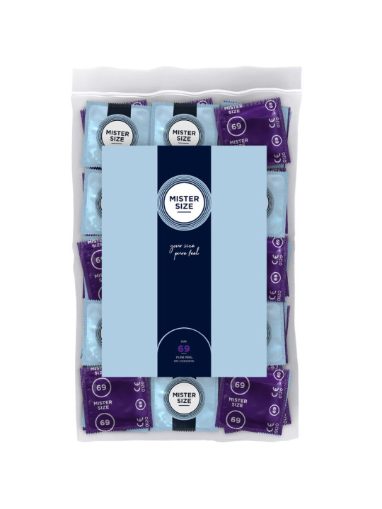 PRESERVATIVOS TALLA XXXL 69 MM - MISTER SIZE (100 UNIDADES) DE LA MARCA MISTER SIZE