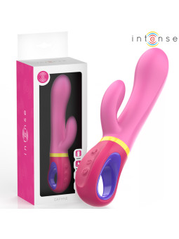 VIBRADOR RABBIT DAPHNE ROSA - ESTIMULACIÓN DUAL INTENSA DE LA MARCA INTENSE FUN