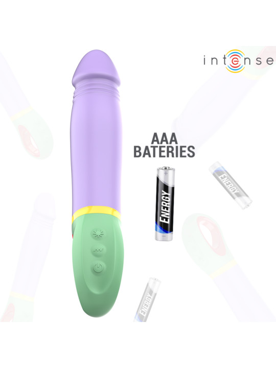 VIBRADOR CLÁSICO MORADO VELMA - INTENSE DE LA MARCA INTENSE FUN