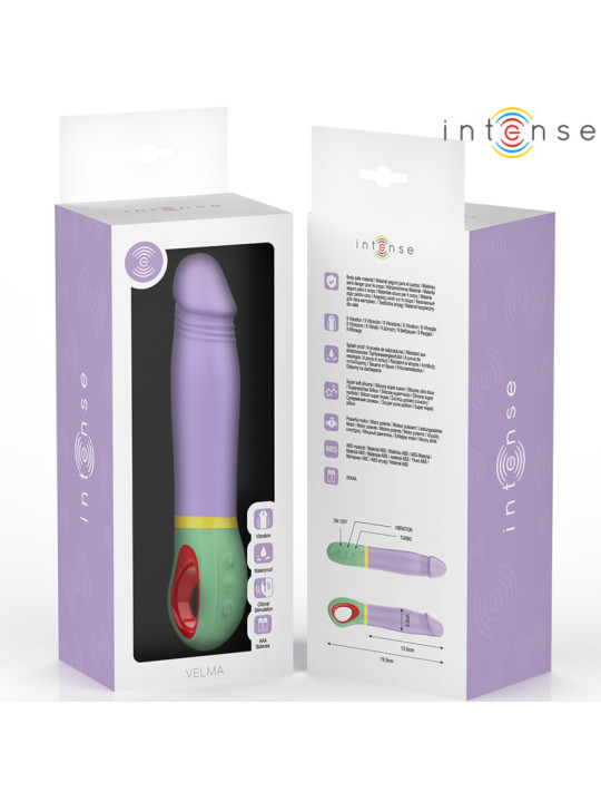 VIBRADOR CLÁSICO MORADO VELMA - INTENSE DE LA MARCA INTENSE FUN