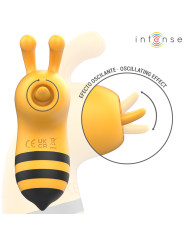 ESTIMULADOR CLÍTORIS ABEJA VIBRANTE AMARILLO/NEGRO DE LA MARCA INTENSE FUN