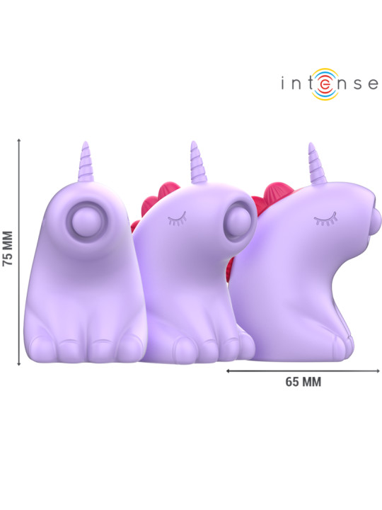 ESTIMULADOR UNICORNIO ROSA VIBRADOR CLITORIS DE LA MARCA INTENSE FUN