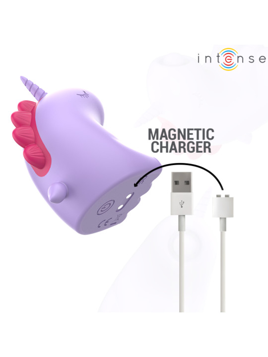 ESTIMULADOR UNICORNIO ROSA VIBRADOR CLITORIS DE LA MARCA INTENSE FUN