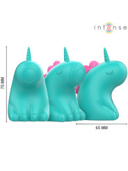ESTIMULADOR UNICORNIO TRIXIE VERDE - VIBRACIONES AJUSTABLES DE LA MARCA INTENSE FUN