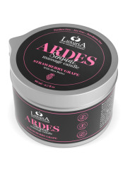 VELA DE MASAJE UVA CON MANTECA DE KARITÉ DE LA MARCA INTIMATELINE