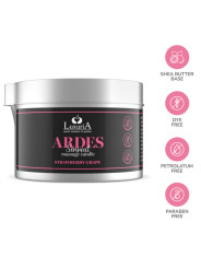 VELA DE MASAJE UVA CON MANTECA DE KARITÉ DE LA MARCA INTIMATELINE