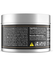 VELA DE MASAJE CHOCOLATE CON MANTECA DE KARITÉ DE LA MARCA INTIMATELINE