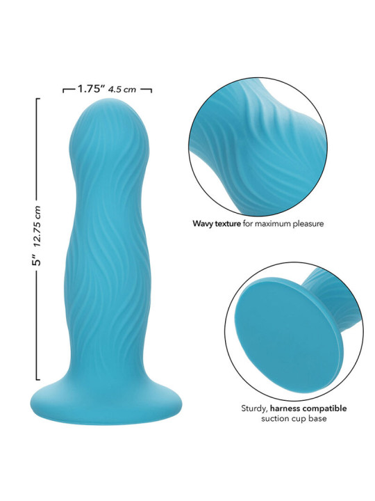 CALEXOTICS WAVE RIDER PLUG ANAL SILICONA ONDULADO DE LA MARCA CALEXOTICS