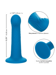 CALEXOTICS PLUG ANAL WAVE RIDER RIPPLE SILICONA DE LA MARCA CALEXOTICS