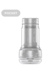 MASTURBADOR TRANSPARENTE KIIROO FEEL POCKET STROKER DE LA MARCA KIIROO