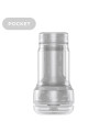 MASTURBADOR TRANSPARENTE KIIROO FEEL POCKET STROKER DE LA MARCA KIIROO