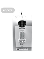 MASTURBADOR TRANSPARENTE KIIROO FEEL POCKET STROKER DE LA MARCA KIIROO