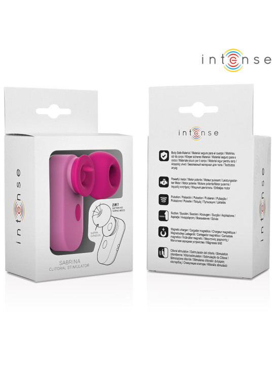 ESTIMULADOR CLITORIS SABRINA ROSA INTENSE DE LA MARCA INTENSE FUN