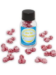 CARAMELOS FORMA PENE SABOR FRESA Y CEREZA - 12 UNIDADES DE LA MARCA DIABLO PICANTE