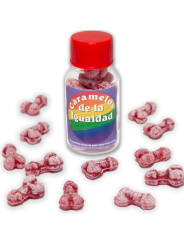 CARAMELOS FORMA PENE SABOR FRESA Y CEREZA - DIABLO PICANTE DE LA MARCA DIABLO PICANTE