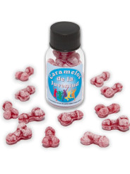 CARAMELOS EN FORMA DE PENE SABOR FRESA Y CEREZA DE LA MARCA DIABLO PICANTE