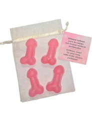 MINI JABONES PERFUMADOS FORMA PENE ROSA - DIABLO PICANTE DE LA MARCA DIABLO PICANTE