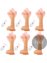 CYBER SILICOCK MR RICK - DILDO REALISTA CONTROL REMOTO 20.9 CM DE LA MARCA CYBER SILICOCK