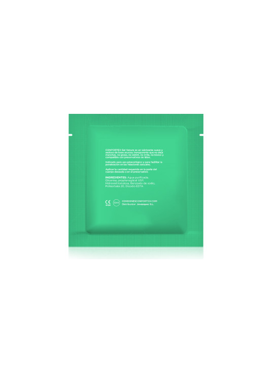 CONFORTEX GEL NATURE LUBRICANTE MONODOSIS 6ML PACK 100UDS DE LA MARCA CONFORTEX