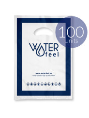 100 BOLSAS PLÁSTICO PEQUEÑAS 25X35 CM WATERFEEL DE LA MARCA WATERFEEL