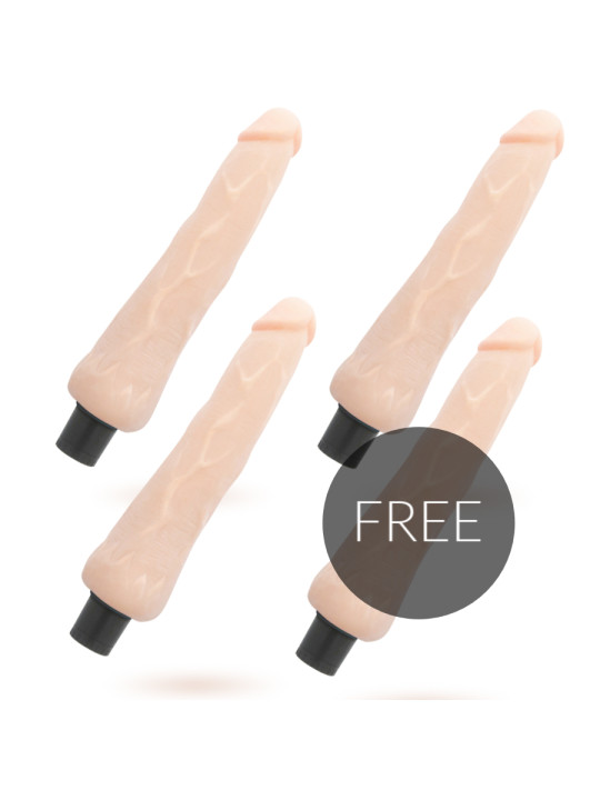 VIBRADOR REALÍSTICO SELF LUBRICATION 24.5 CM - LOVECLONE DE LA MARCA LOVECLONE