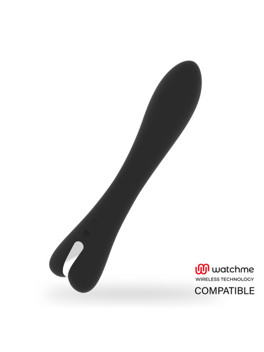 VIBRADOR RYAN SILICONA 10 MODOS WATCHME COMPATIBLE DE LA MARCA BRILLY GLAM