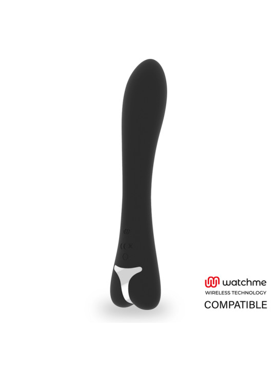 VIBRADOR RYAN SILICONA 10 MODOS WATCHME COMPATIBLE DE LA MARCA BRILLY GLAM