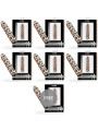 BALA VIBRADORA RECARGABLE 10 MODOS LEOPARD - PACK 6+1 DE LA MARCA CUSTOM BULLETS