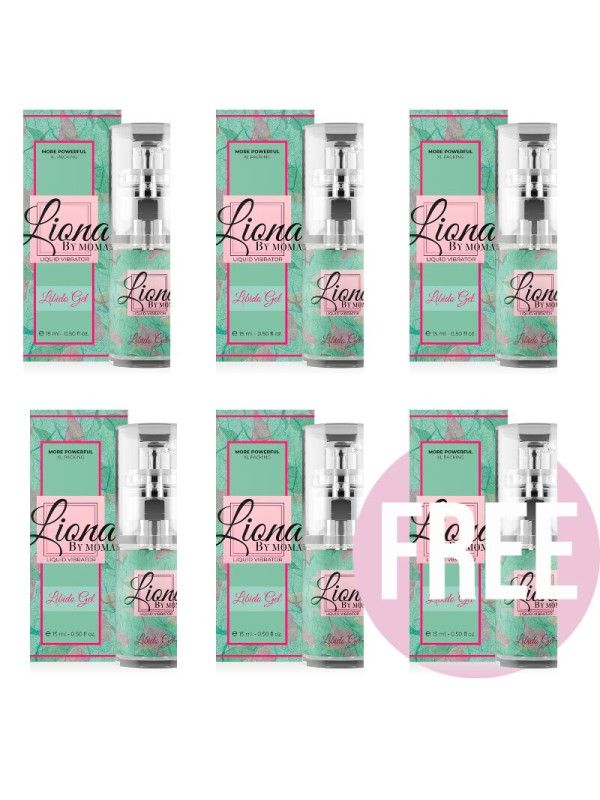 GEL VIBRADOR LÍQUIDO LIONA BY MOMA - ESTIMULANTE ÍNTIMO 15 ML DE LA MARCA LIONA BY MOMA
