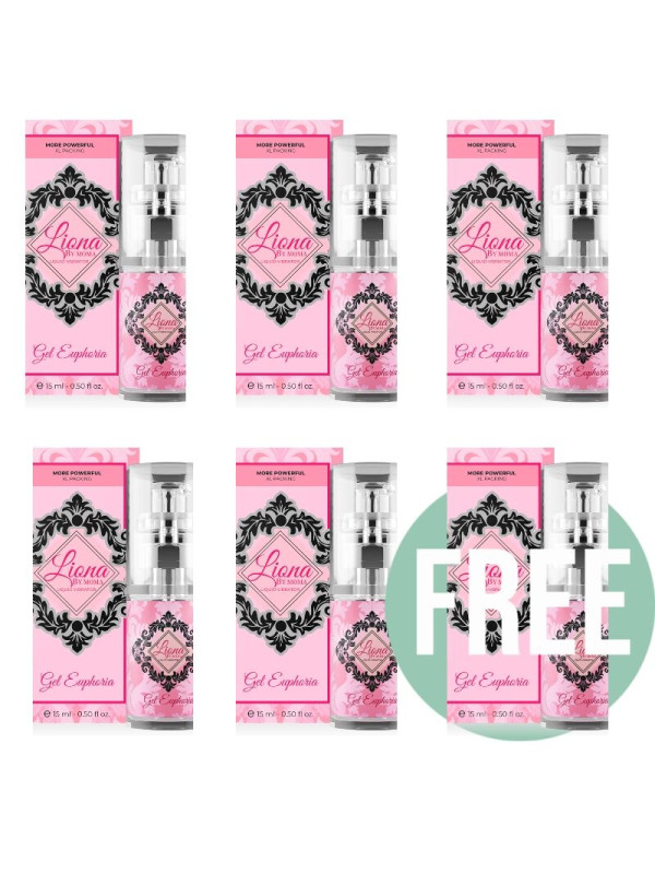 GEL VIBRADOR LÍQUIDO LIONA BY MOMA - EUPHORIA 15 ML DE LA MARCA LIONA BY MOMA
