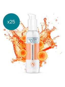 LUBRICANTE EFECTO CALOR WATERFEEL 150 ML - PACK 25 UDS DE LA MARCA WATERFEEL