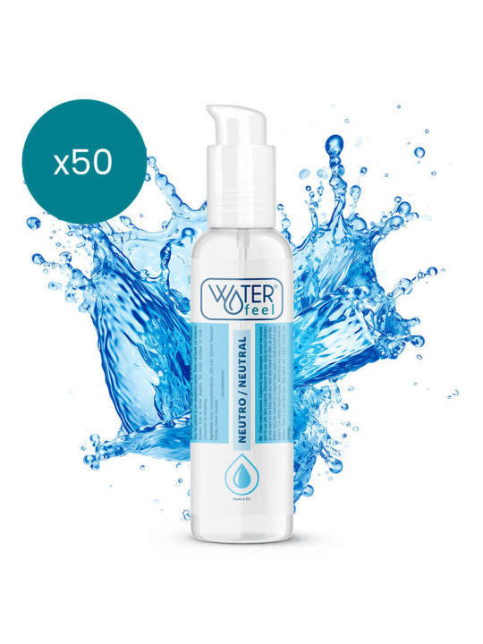 LUBRICANTE WATERFEEL BASE AGUA 175 ML PACK 50 UDS DE LA MARCA WATERFEEL