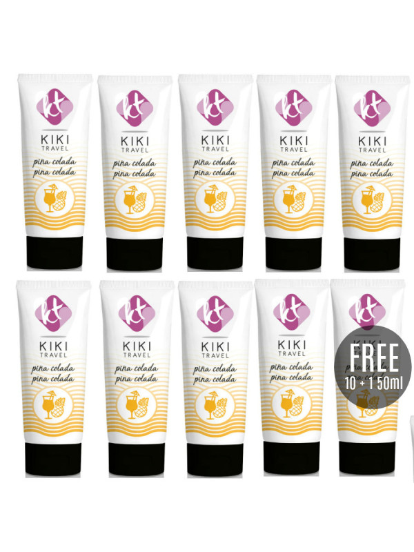 LUBRICANTE SABOR PIÑA COLADA KIKÍ TRAVEL 50 ML DE LA MARCA KIKÍ TRAVEL